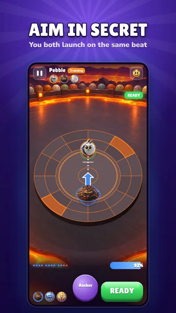 Aiming in secret on the beat